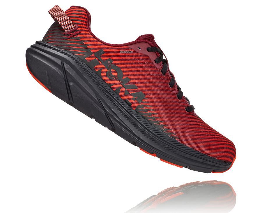 Hoka One One Tenisky Panske Červené - Rincon 2 - 54309-SNXG